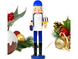 Adornos Navideños De Cascanueces - Figuras De Soldados De Madera De Gran Tamaño (35 Cm)