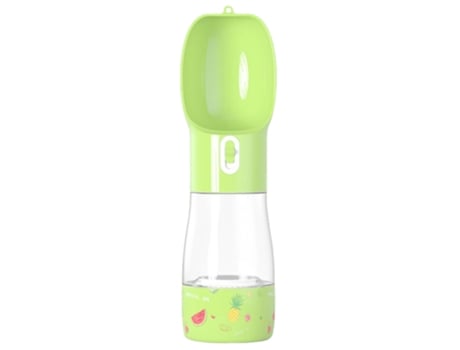 Taza combinada de diseño desmontable para beber y comer dispensador de agua de viaje para perros con contenedor de comida ELKUAIE