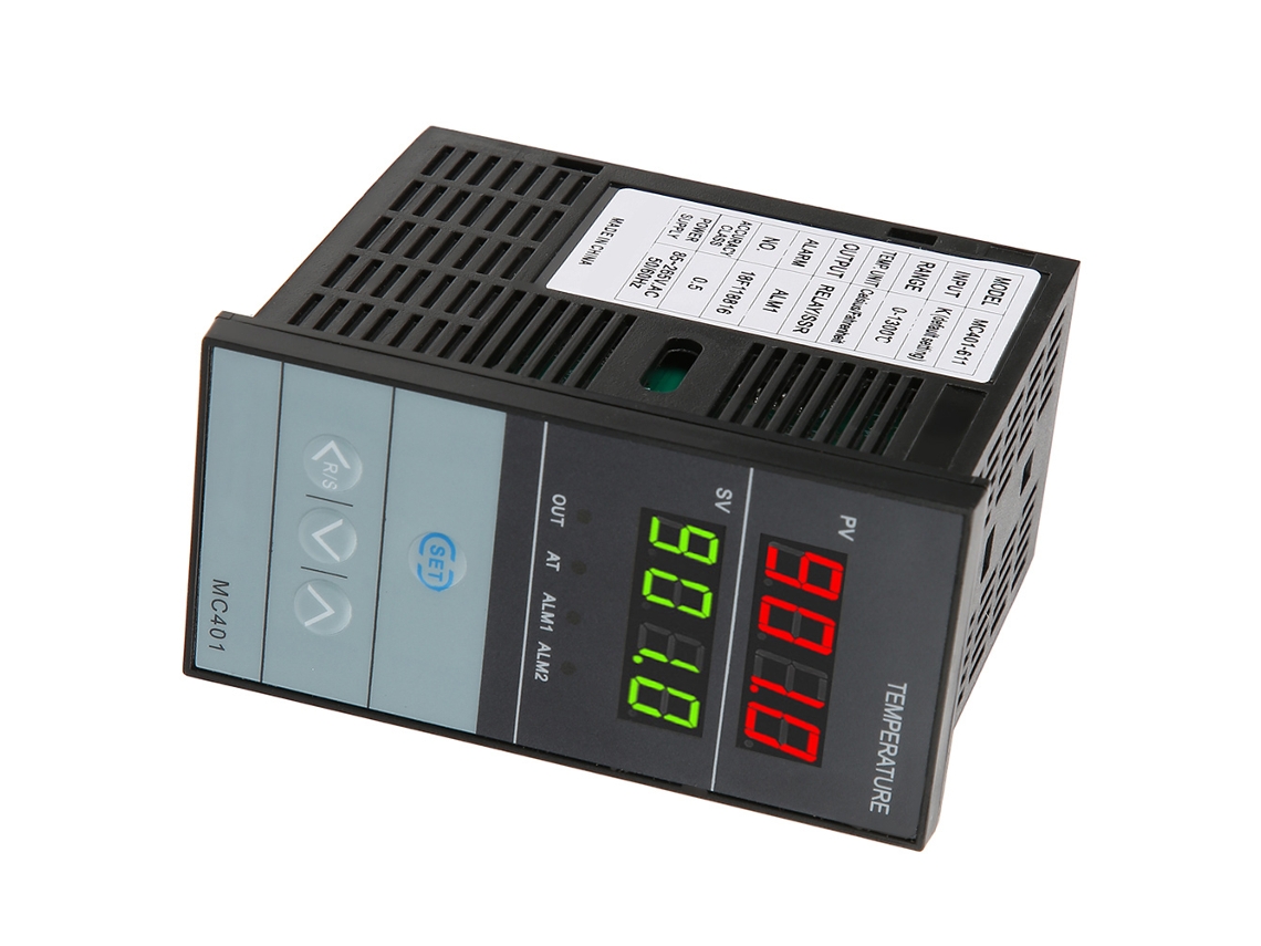 Termostato controlador de temperatura PID digital 2026dz con salida de relé y regulador de temperatura SSR.