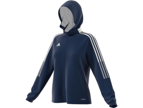 Cortavientos de Mujer ADIDAS Tiro 21 Azul para Fútbol (Talla: S)