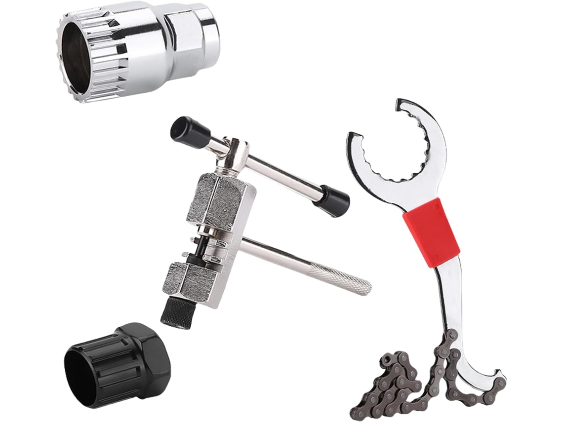 Extractor de cadena para desmontar el manillar de una bicicleta de carretera, multiherramienta para bielas. SFUSHOS