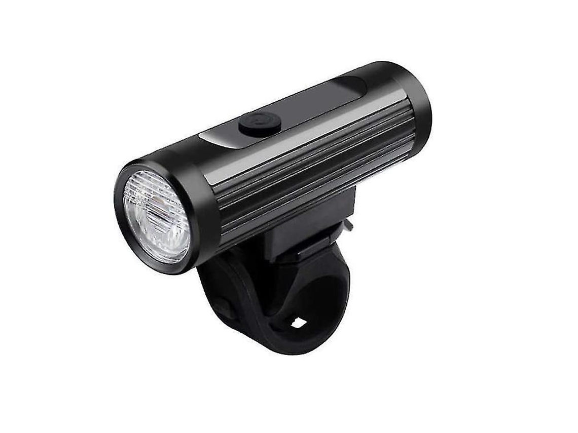 Linterna Frontal Para Bicicleta, 800 Lumens Usb Led Recargable Para Bicicleta Para Seguridad En Carreteras Yizhood (negra)