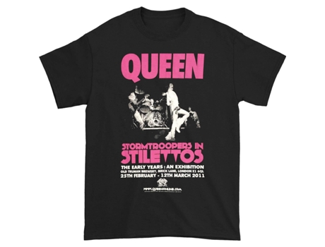 Camiseta ROCKINSTONE Queen Stormtroopers con tacones de aguja (Algodón - XXXL)
