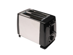 Tostadora Automática Multifuncional Con 2 Rebanadas Y Ranuras Anchas Para Uso Doméstico, Bandeja Recogemigas, Color Negro.