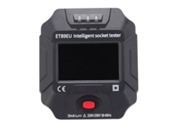 2026-detector De Enchufe Inteligente Et89eu Con Pantalla Lcd, Medidor De Voltaje Y Frecuencia Para Electrodomésticos Ac220v