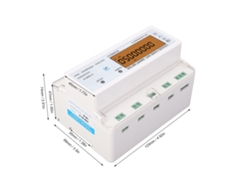2026as-medidor De Energía Trifásico 4 Hilos Wifi Con Pantalla Retroiluminada Control App Rail Din 3x5-100a 230v/400vac