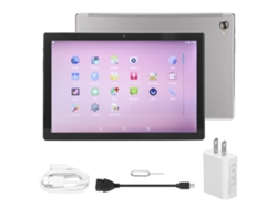 Tableta Android 11 de 10 pulgadas, 6 GB/256 GB, 4G, cámara de 5 MP/8 MP, color gris dorado claro