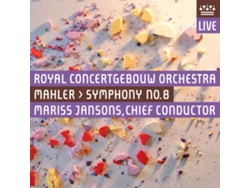 CD+DVD Royal Concertgebouw Orchestra - Mahler: Symphony 8 (SACD+DVD)+DVD