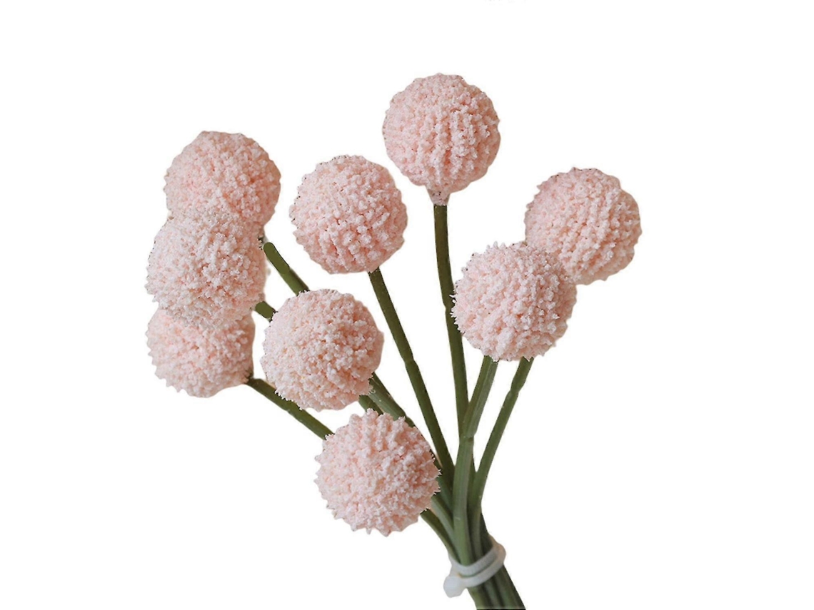 1 ramo de 9 flores artificiales de crisantemo para decorar el hogar.
