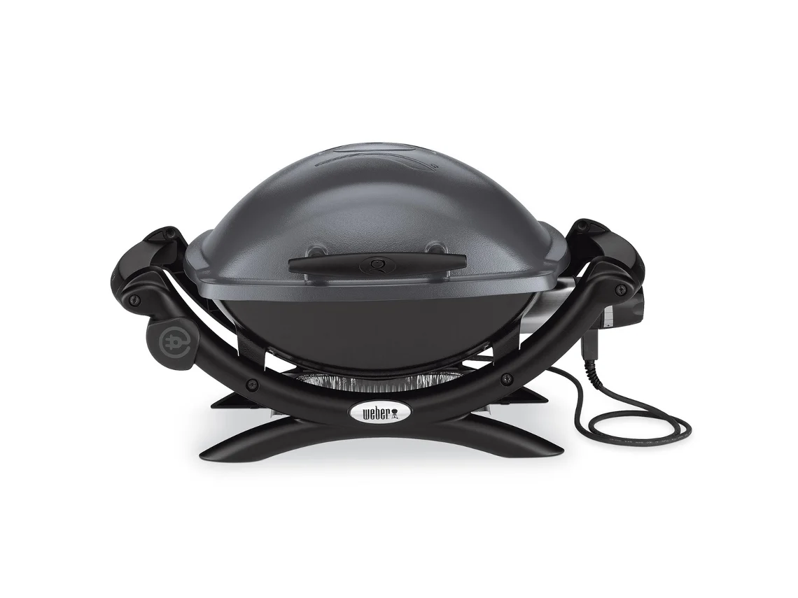 Barbacoa Eléctrica WEBER 2200W 43x32cm Gris Oscuro 52020053