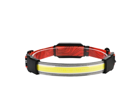Linterna frontal LED brillante, linterna frontal impermeable liviana para caminar, correr, pescar, acampar (negro) CHRONUS