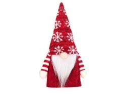 Funda para botella de vino con forma de muñeca sin rostro, decoración navideña protectora