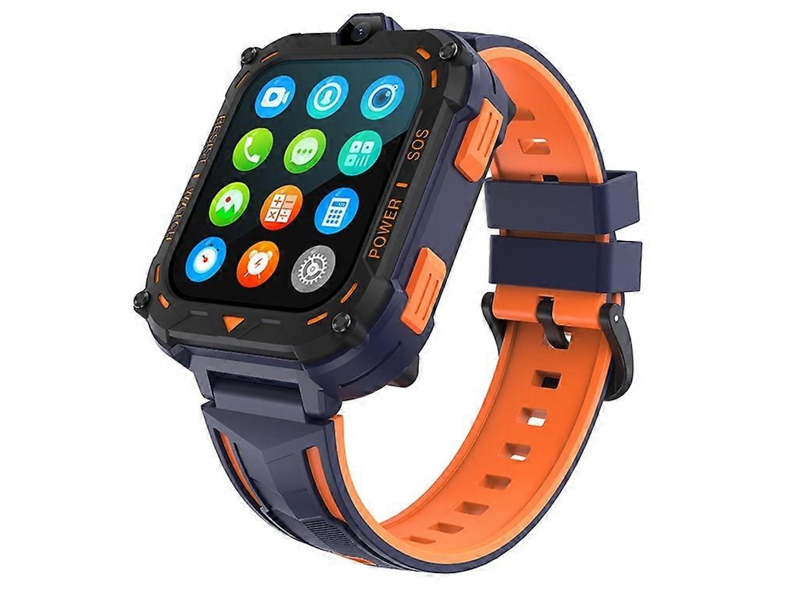 Reloj inteligente K39 4G para niños con pantalla de 1,83 pulgadas, videollamadas, posicionamiento GPS SOS y cámara para estudiantes Ly Ebike