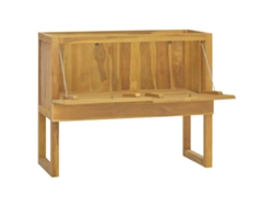Maison Exclusive - Mueble De Baño Madera Maciza De Teca 90x40x75,5 Cm