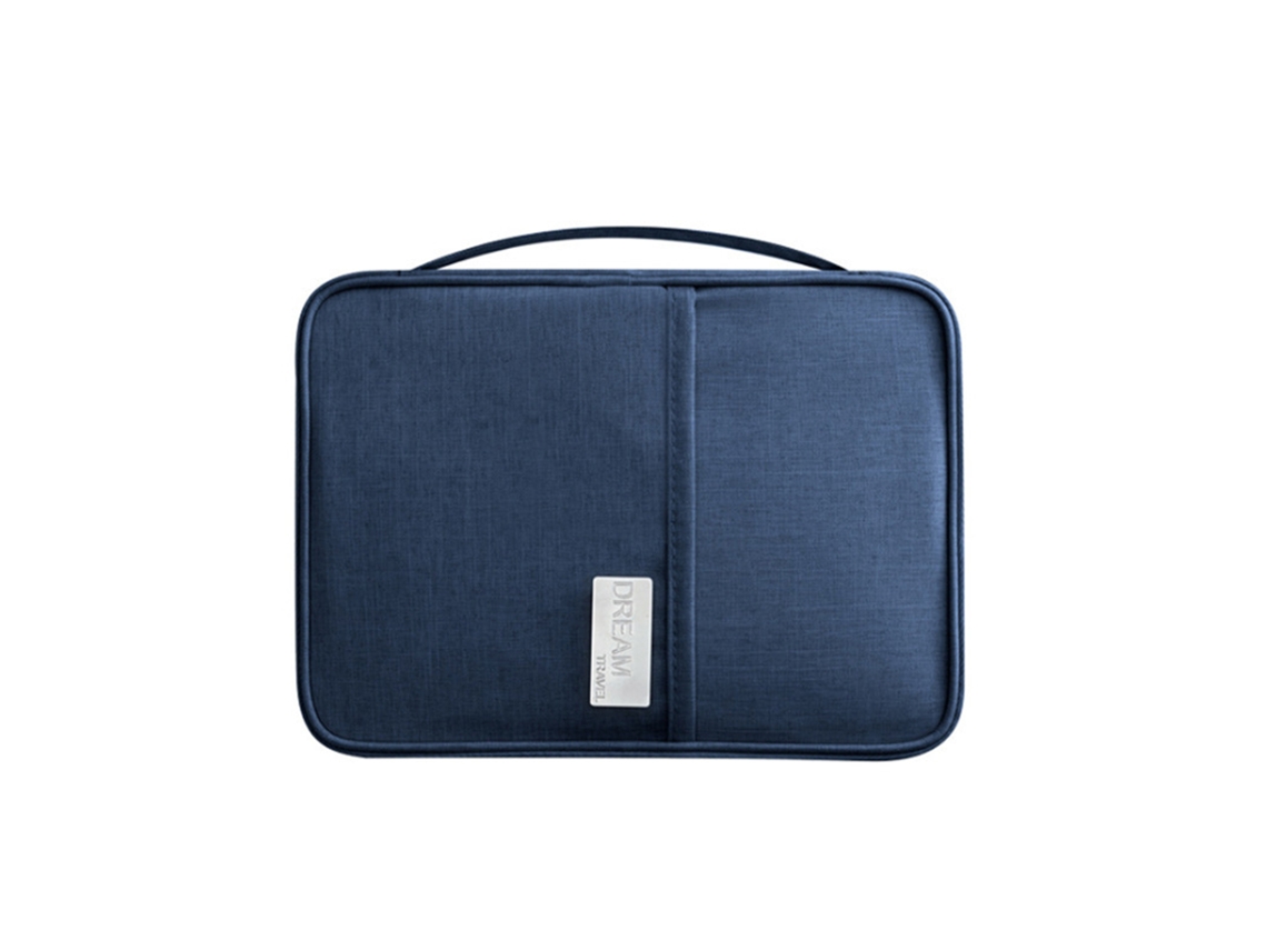 Nueva Versión Coreana De Bolsa Multifuncional Para Documentos, De Tela Oxford, Impermeable, Para Tarjetas, Documentos De Viaje, Pasaporte, Billetera.