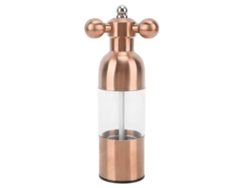 Molinillo De Pimienta Manual, Acero Inoxidable 304, Grosor Ajustable, Para Cocina, Acabado Oro Rosa.