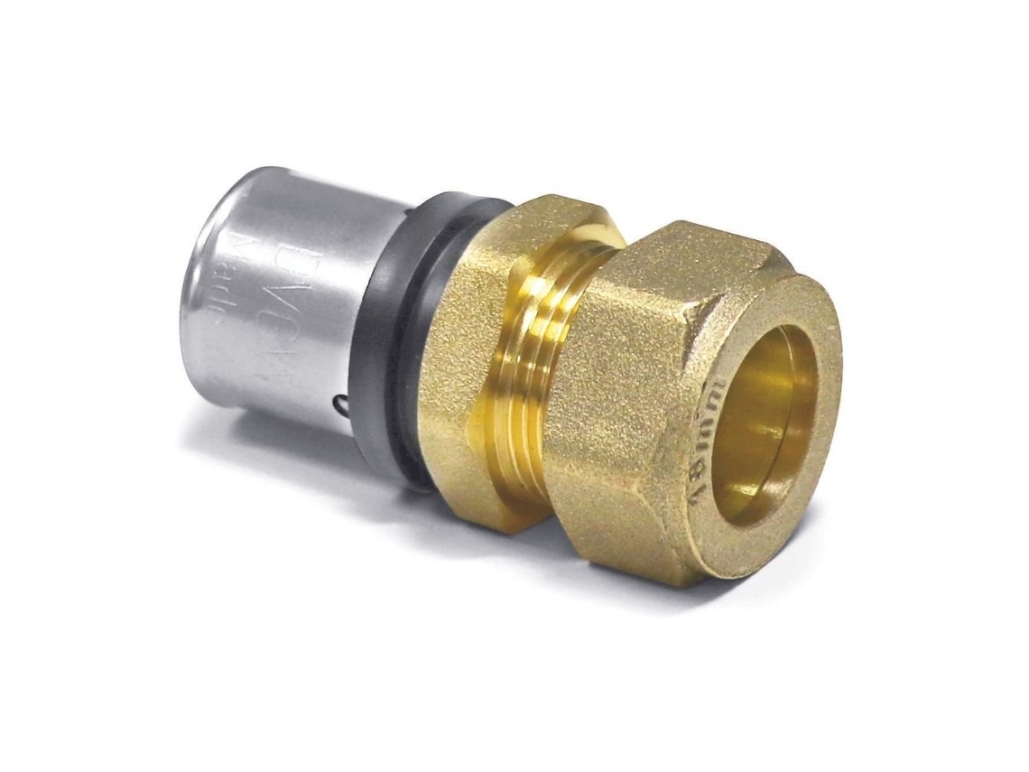 Accesorio de transición de cobre de 20 mm a 22 mm para agua potable con certificación DVGW y alta resistencia Boni Shop