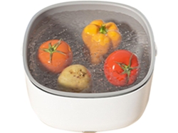 Cesta Eléctrica Para Verduras, Limpiador De Espinacas, Fácil De Usar, Base Antideslizante, Drenaje De Agua Eficiente,