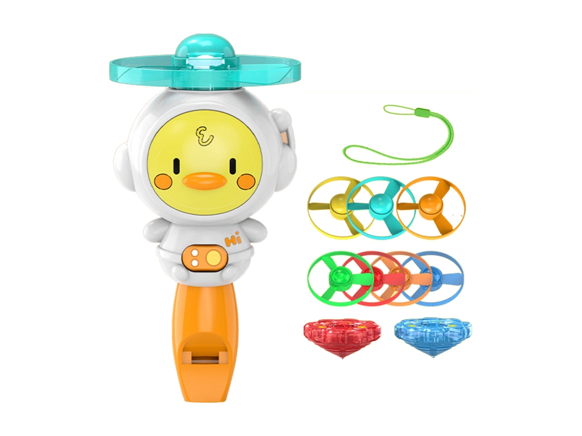 Libélula De Bambú De Juguete Con Silbato Para Niños, Color Amarillo Brillante, Para Jugar Al Aire Libre.