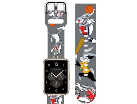 Correa Silicona Suave Personalizada Huawei Watch Fit 2 Bugs Bunny