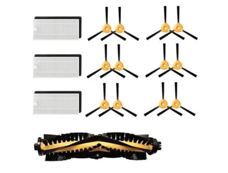 Cepillos de filtros para Ecovacs Deebot N79 N79S Dn622 500 N79W N79Se pieza de recambio de aspiradora