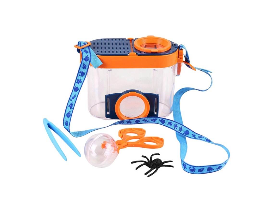 Kit De Exploración De La Naturaleza Con Caja De Inspección De Insectos Y Lupa De 2,6x Y 4,5x Para Niños Aventureros Científicos.