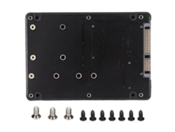 Caja De Adaptador Convertidor 2 En 1 M.2 Bkey Ngff Msata A Sata3.1 Ssd