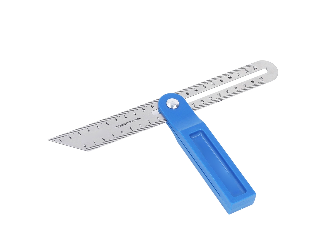 Calibrador De Ángulo En T Para Carpintería, Ajustable 360°, Cinta Deslizante Recta De 30 Cm, Transportador Para Carpintería.