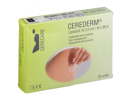 Cerederm Lipostick Scar Treatment Ø 3.5 Cm 30 Unidades CERECARE