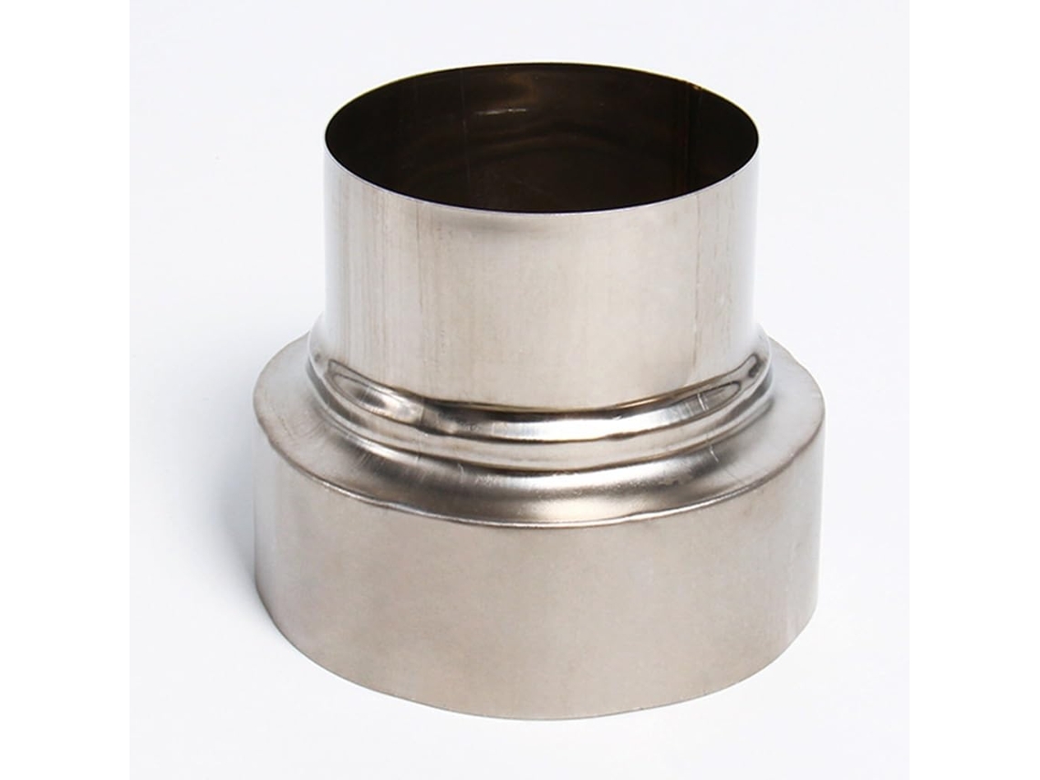 Reductor De Extensión Tubería, 1 Unidad, Conector Tubo Reductor Tubería Humo Acero Inoxidable, Adaptador Ch...