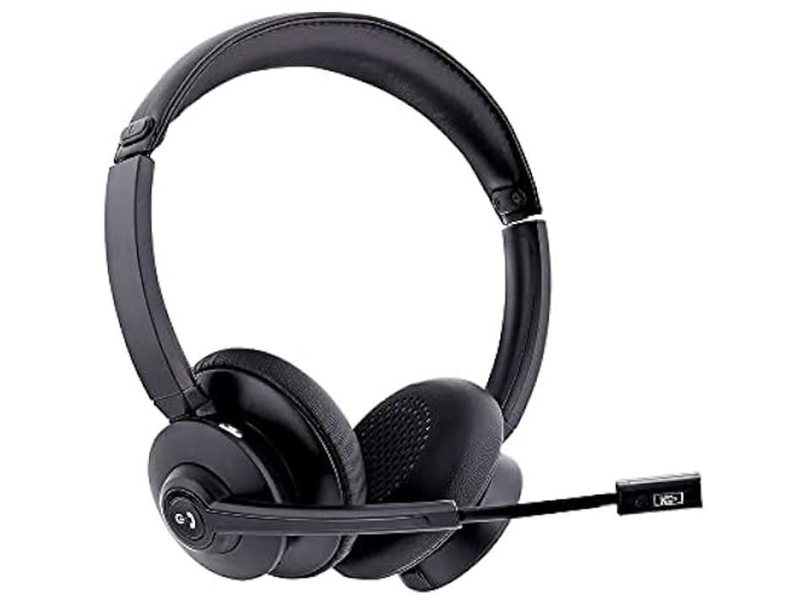Auriculares profesionales Bluetooth Tnb Activ 1000x con base de carga, color negro