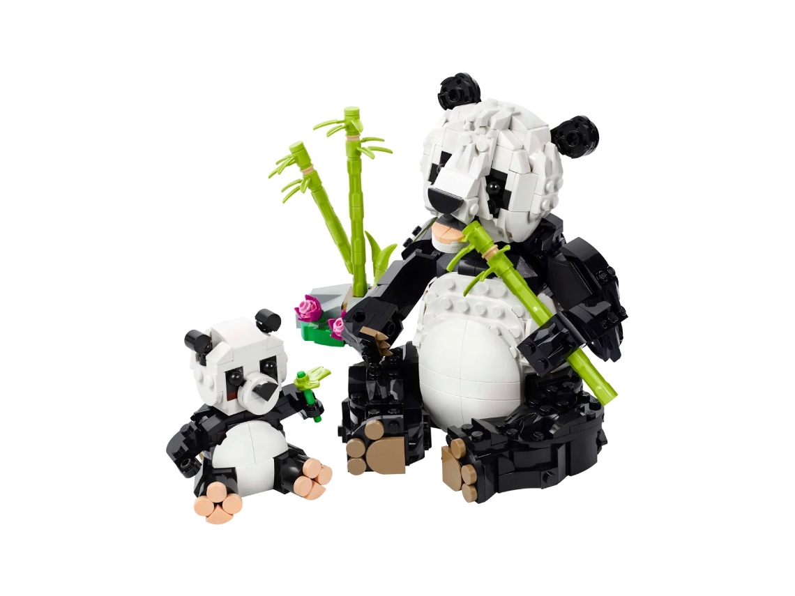 Lego 31165 Animales salvajes: familia de pandas