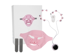 Masajeador Facial Eléctrico Ems V Para Antiarrugas Y Lifting Con 3 Modos Y Recordatorio Inteligente De 15 Minutos