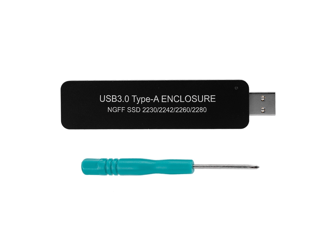 Caja Para Ssd M.2 Ngff De 5gbps Adaptador M.2 A Usb 3.0 Para Ssd M.2 Key B