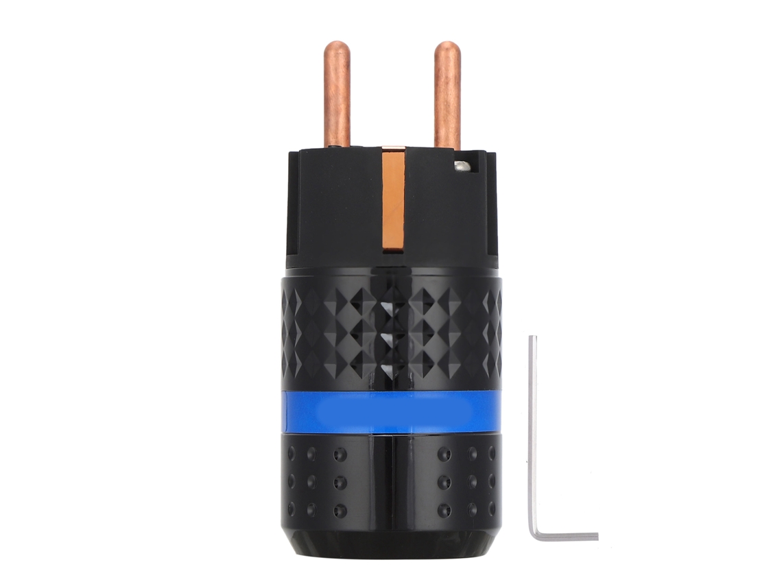 Conector De Alimentación De Ca Iec Profesional, De Cobre Puro, Con Cable De Alimentación De Audio Mono.