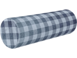 Cojín Cilíndrico Decorativo Cama (poliéster) (espuma Viscoelástica).brsoporte Soporte Duradero.brfácil