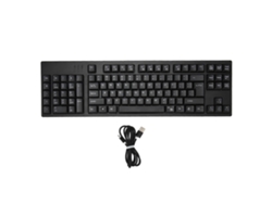 Teclado con cable de 109 teclas para zurdos, con concentrador USB 2, teclado para empresas, teclado para el hogar para Windows XP, 7, 8 y 10. Facpoet.
