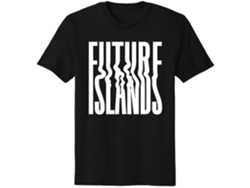 Future Islands Logo (black) T-shirt Rockinstone Unisex Adults Best Sellers Size:l