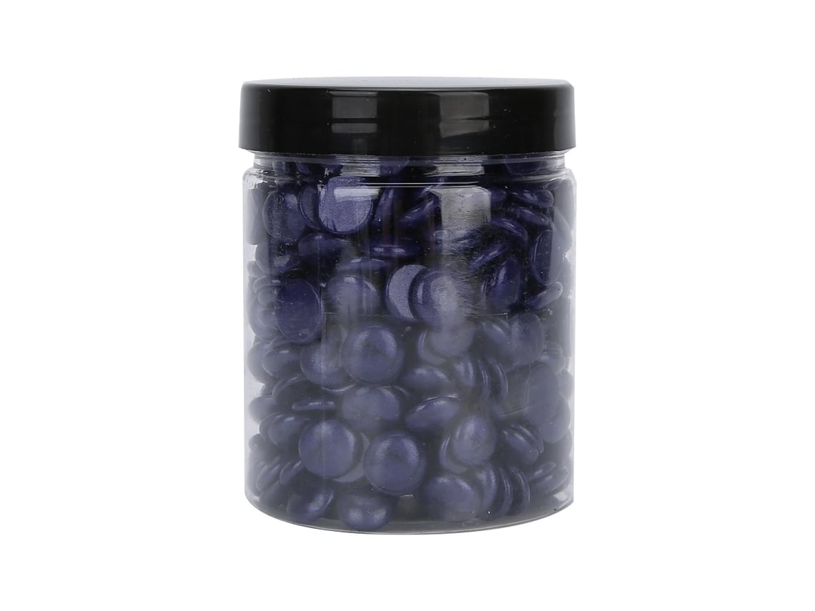 Granos De Cera Dura Para Depilación Pearl Purple 150g Rostro Piernas Cuerpo Lustre Perla