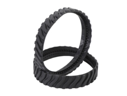 2 Piezas De Orugas De Neumáticos De Goma Para Limpiador De Piscinas Mx6 Mx6 Elite Mx8 Mx8 Elite