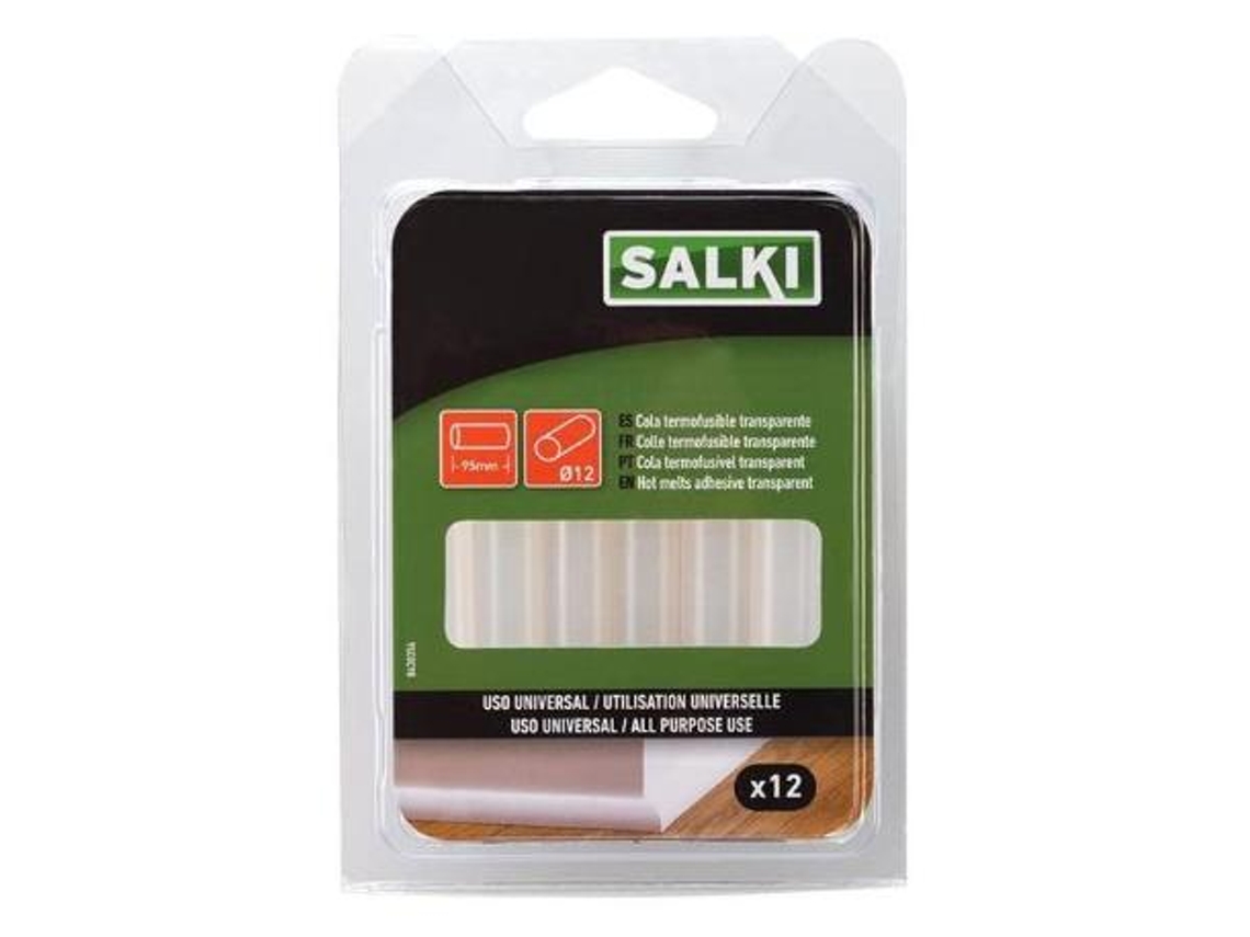 Cola fusible transparente 12x95mm blister 12