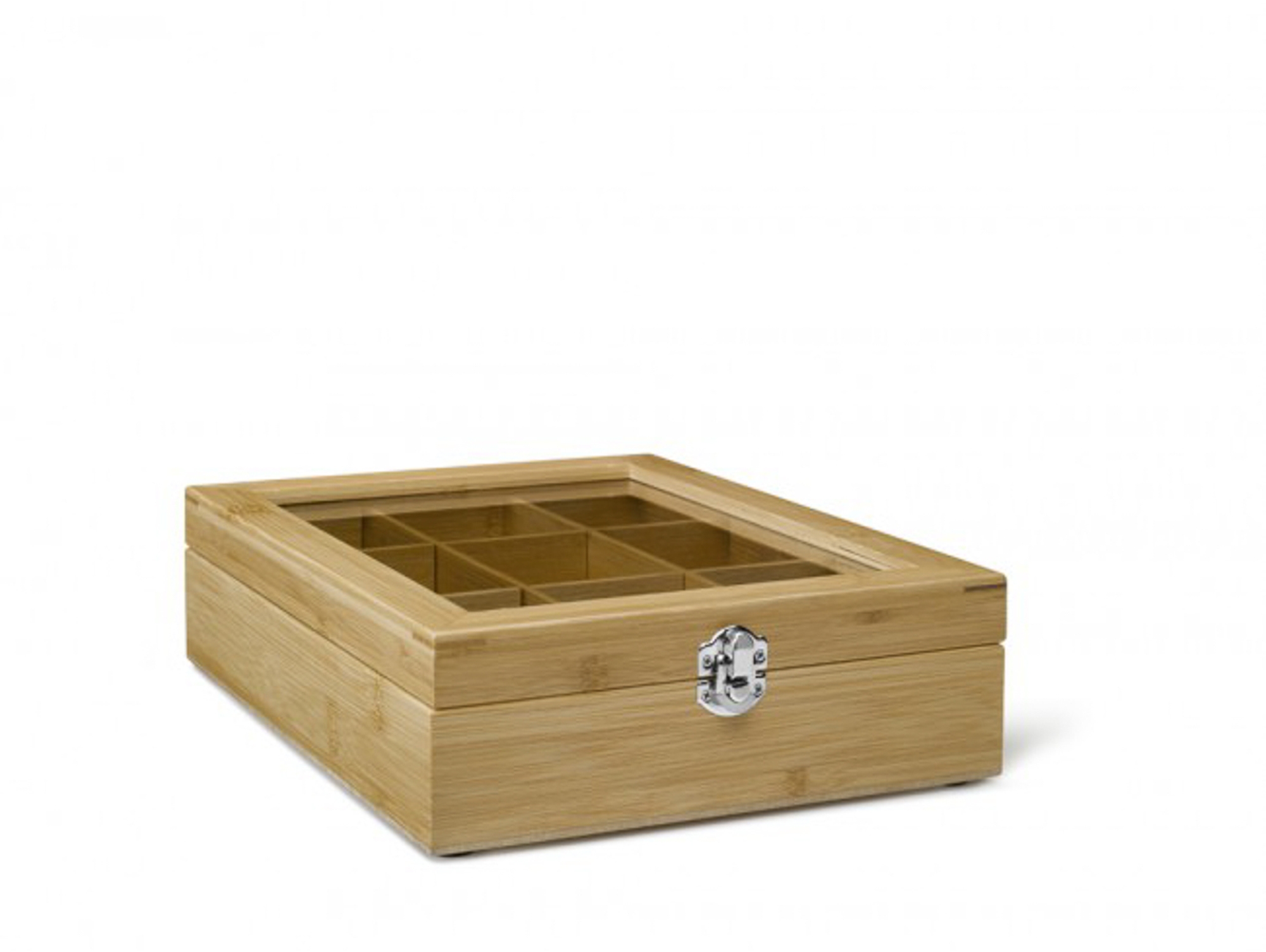 Caja para Té Bredemeijer con Ventanilla 9 Compartimentos