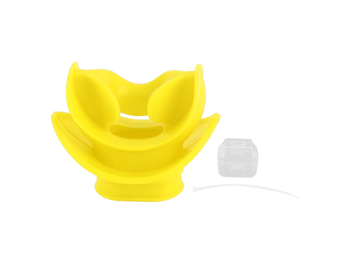 Boca De Regulador De Mergulho (conforto Na Mordida, Silicone Com Amarração)