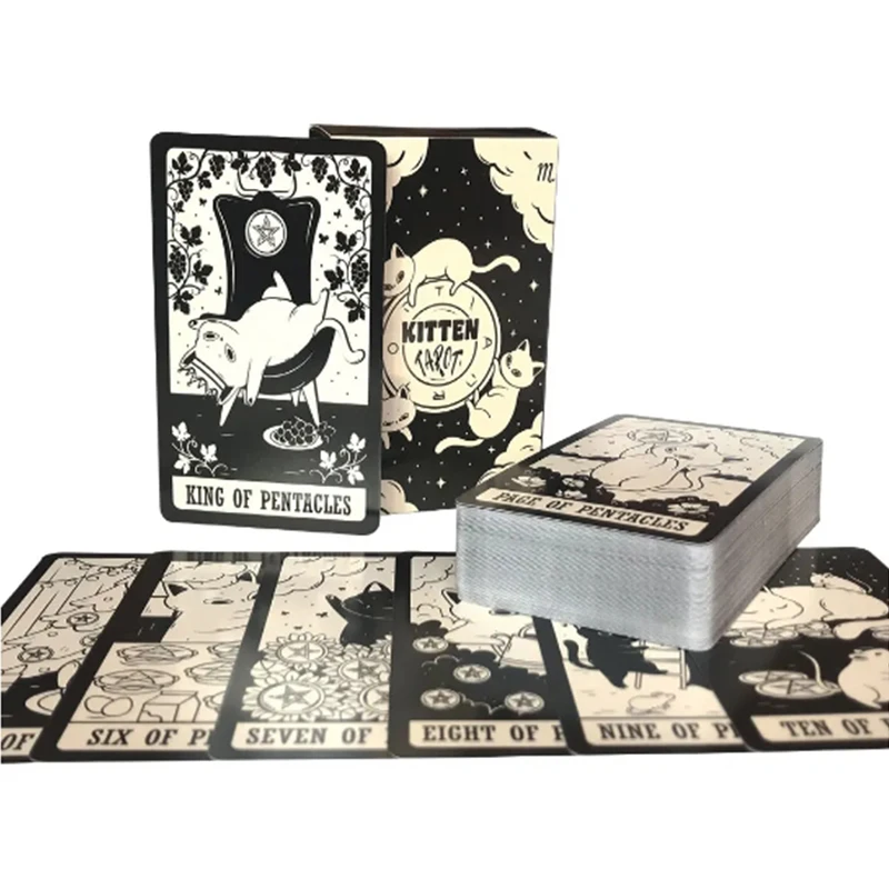 Cartas Del Oráculo Del Tarot (versión En Inglés) - Tablero De Juego De Adivinación