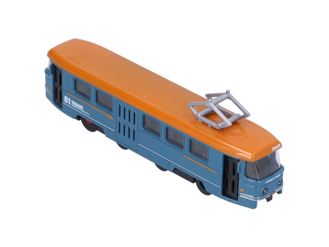 Autobús De Juguete De Aleación Para Niños Con Mecanismo De Retroceso, Luz Y Sonido, Regalo De Cumpleaños, Azul.