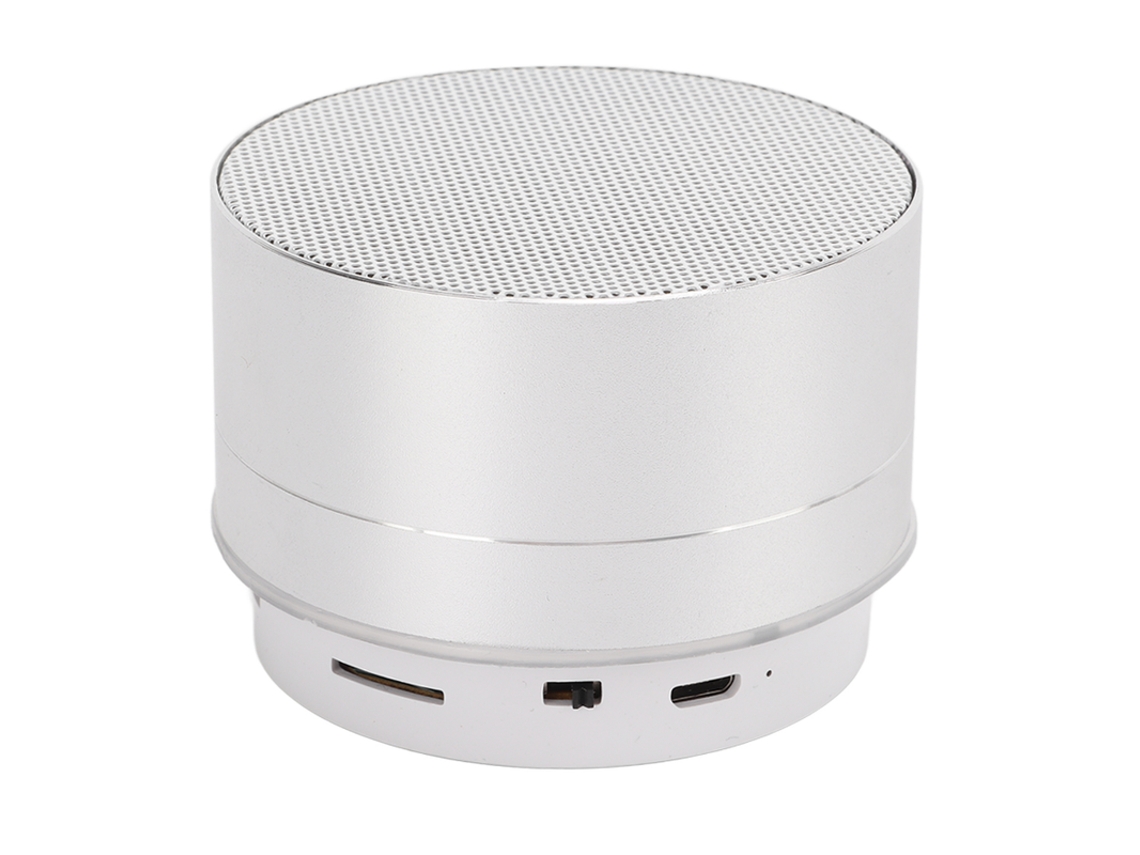 Altavoz Inalámbrico Mini Portátil con Cable USB CHRONUS A10 Blanco