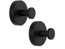 Ganchos para toallas con ventosas, acero inoxidable, juego de 2, Ø 60 mm ZYBLSSBB