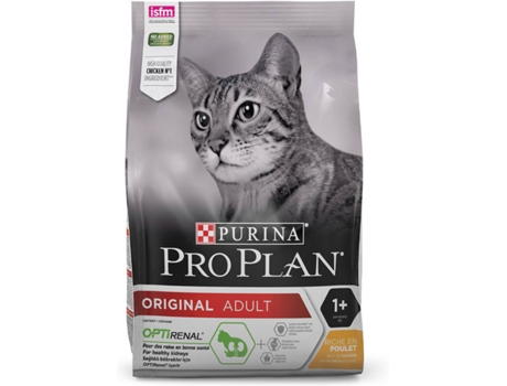 Pienso para Gatos PURINA Pro Plan (3Kg - Adulto - Sabor: Pollo)