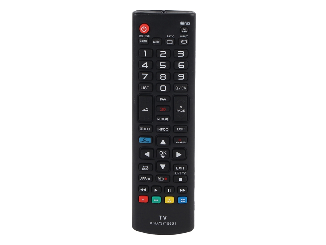 Controle Remoto Substituto Akb73715601 De Alta Qualidade Para Smart Tv Lg Preto