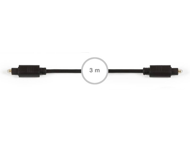 Cable Audio FONESTAR AA-790-3 (3m - Toslink - Macho-Macho)